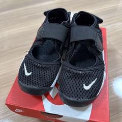 NIKE エアリフト　19センチ　【新品】 NIKE WMNS AIR RIFT LTR METALLIC SILVER/BLACK（ナイキ