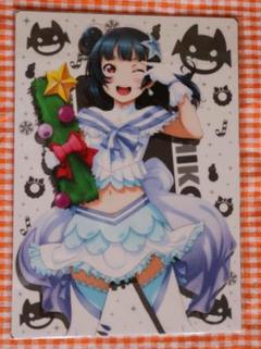 ➕ラブライブ➕　津島善子　恋になりたいAQUARIUM　下敷き　&　ポスター