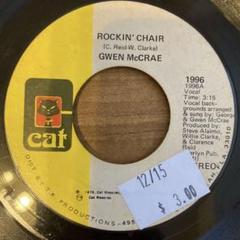 Gwen McCrae Rockin' Chair 7インチレコード
