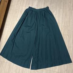 nop de nod パンツ リネン8分丈タックワイドパンツ レディース