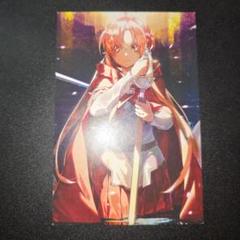 劇場版SAO エンディングポストカード 入場特典のポストカード。 - 「SAO」展示イベント京都開催を記念