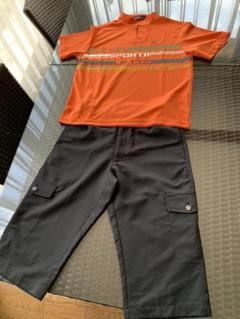 ☆le coq sportif(ルコック)メンズ ゴルフウェア2点セット☆美品