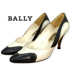 BALLY バリーパンプスロゴ金具 24cm レザーヒール BALLY バリーパンプスロゴ金具 24cm レザーヒール - メルカリ