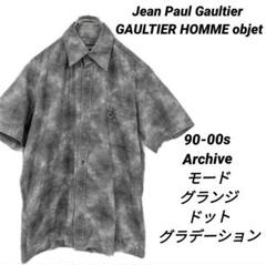 GAULTIER HOMME objet ドットグラデーション シャツ