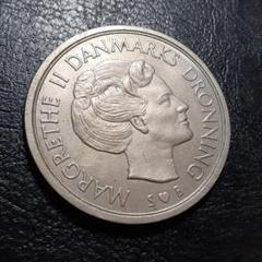 スウェーデン 2クローナ銀貨☆1921年／未使用／グスタフ5世