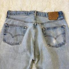 【90s】リーバイス501 ダメージ加工 ボタン裏511 USA製 W36 XL