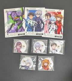 大阪　万博　限定　エヴァンゲリオン　缶バッジ　コンプリート 大阪 関西万博 アニメイト 限定 エヴァンゲリオン 缶バッジ 全5