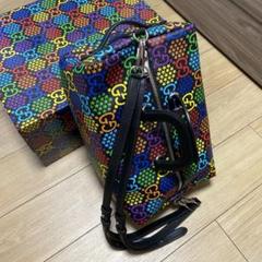 GUCCI ボストンバック リュックサック サイケデリック