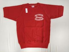 美品 クッシュマン ヴィンテージ レプリカ 半袖スウェット Tシャツ クッシュマン ヴィンテージ レプリカ 針抜きリブ半袖スウェットT
