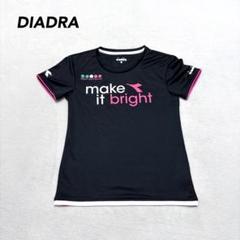 【ディアドラ】テニスウェア Tシャツ L スポーツウェア 速乾 ポリエステル