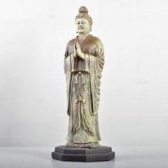 仏教美術　樹脂製　レプリカ　観音菩薩像　仏像　置物　V R4683 仏教美術 樹脂製 レプリカ 観音菩薩像 仏像 置物 V R4683 彫刻