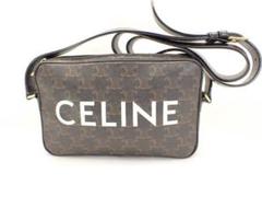 セリーヌ CELINE トリオンフキャンバス ミディアム メッセンジャーバッグ