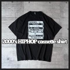 90s HIPHOP artist cassette tape T-shirt