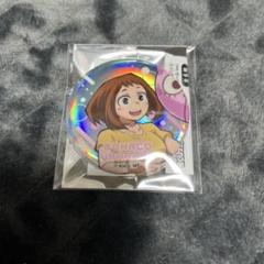 僕のヒーローアカデミア　缶バッジ　アニマルビーチボール ver 麗日お茶子のサムネイル