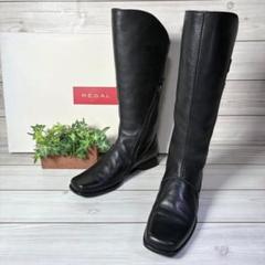 リーガル REGAL 本革 ロングブーツ サイドジップ ブラック 日本製 kp15ae_____b______m.jpg