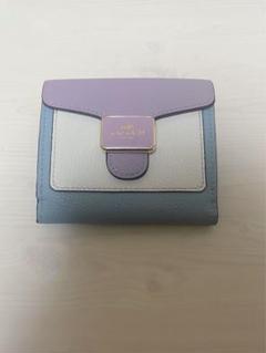 新品 COACH コーチ 二つ折り財布　シグネチャー　がま口　キスロック