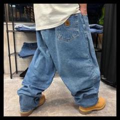 超BIGサイズ48 極太　Carhartt カーハート　定番　デニムパンツ