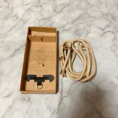 スマホショルダー 斜めがけ/首掛け/肩掛け 細め スマホストラップ