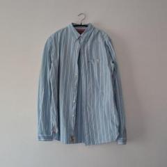 Polo Jeans Co. 水色ストライプシャツ
