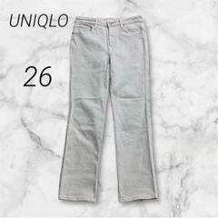 ユニクロ UNIQLO デニム ジーンズ ストレッチ アンクルジーンズ スリム