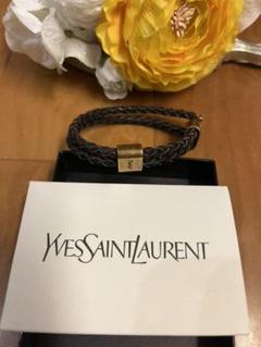 【2022A/W新作★送料無料】 希少✨イヴ カサンドラ コインモチーフ サンローラン ブレスレット YSL - ブレスレット