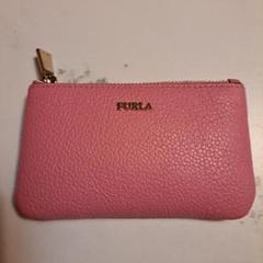 値下げ　FURLA ピンク キーケース　コインケース