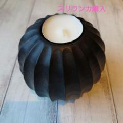 アジアン雑貨 木製キャンドルホルダー キャンドルスタンド 蝋燭立