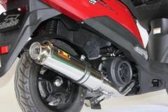 リアライズ アドレス125(DT11A)22Racing SUSマフラーのサムネイル