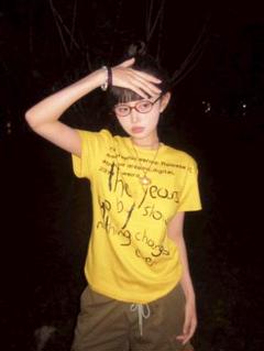 グラフィック Tシャツ y2k グランジ 平成ギャル 半袖 トップス ロック