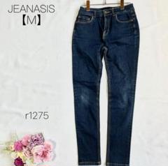 ジーナシス　美脚パンツ　綿100% スキニージーンズ　パンツ ストレッチ　M