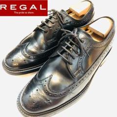 ☆超美品☆定価33000円！リーガル REGAL 2589 ウイングチップ 24