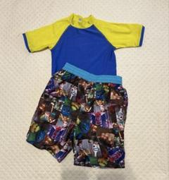 トイストーリー 男の子 水着 ラッシュガードセット 130cmのサムネイル
