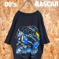 US古着 00’s NASCARナスカーTシャツバイアグラ オワッテルマン