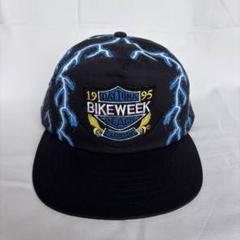 【利益還元祭】開催中！今年最後の大セール Daytona Bike Week キャップ デッドストック サンダー 帽子 黒 帽子