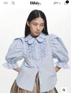 完売品　新品未使用タグ付き Bibiy. EMILY PUFF TOP ブラウス bibiy EMILY PUFF TOP - メルカリ