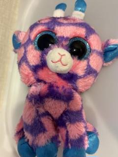 ty BEANIE BOOS ぬいぐるみ ピンク×紫