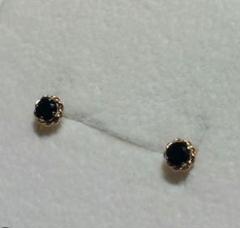 ツツミ TSUTSUMI k10 イエローゴールド ピアス 月 星