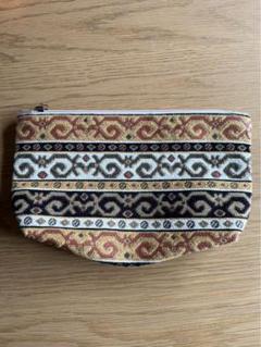 カザフスタン刺繍　ポーチ