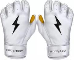 ブルースボルト バッティンググローブ Bruce Bolt White M