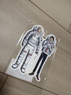宇宙兄弟　グッズ　一点のひかり　Tシャツ　ポストカード　キーホルダー　シール 2025年最新】宇宙兄弟 ステッカーの人気アイテム - メルカリ