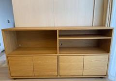 無印良品 スタッキングキャビネット Dセット オーク材 - メルカリ