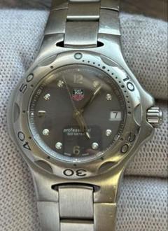 稼働 TAGHEUER タグホイヤー WL1211 プロフェッショナル シルバー
