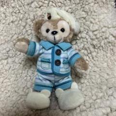 ダッフィー　パジャマ　ぬいぐるみバッジ