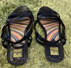 美品』ポールスミスフラットウェッジミュール