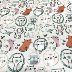 7/30限定SALE　厚め　布　30cm　猫布 生地
