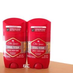 2個⭐オールドスパイス スチールタイタン 制汗剤 デオドラント