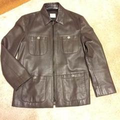 本日のみ専用！更に値下げ！ARMANI COLLEZIONI レザージャケット 2025年最新】アルマーニコレツォーニ メンズ レザージャケット