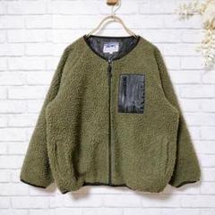 【美品】PRODUCTS ボアフリースジャケット フルジップ ブルゾン 140