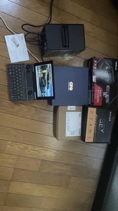 美品GPD WIN Max 2020ゲーミングノート+ eGPU RX6600