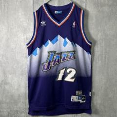 入手困難 adidas NBA ユタ ジャズ ジョンストックトン ユニフォーム